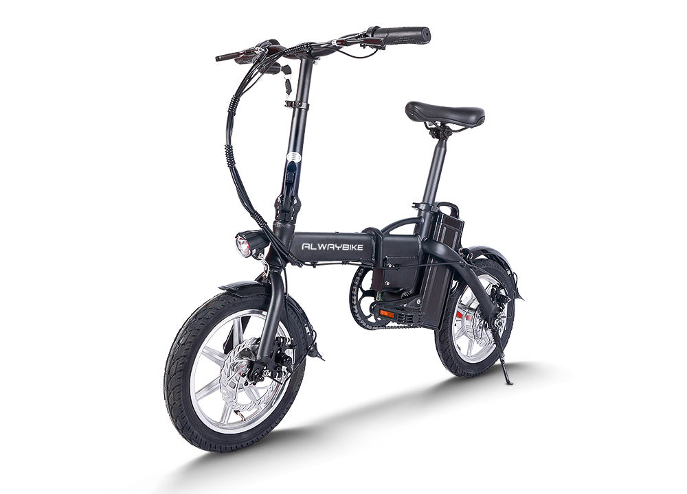 Alwaybike B08D | 14" Folding Electric Bike for Adults